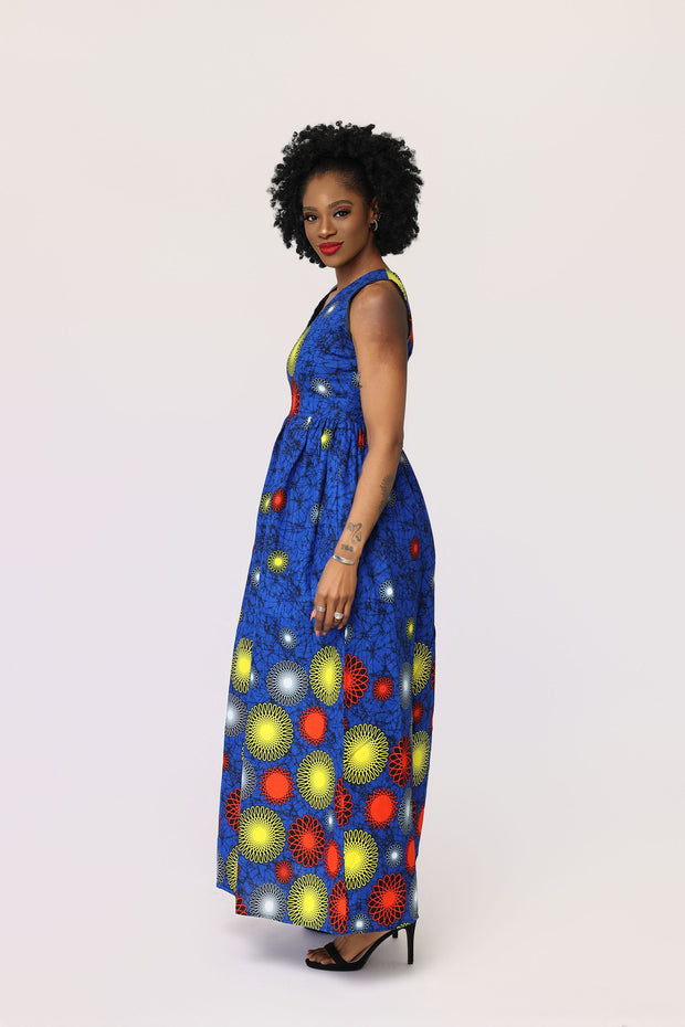 Imole  African Print Dress