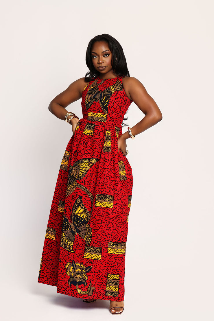 Madu African Print Dress