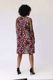 Moshe African Print Dress