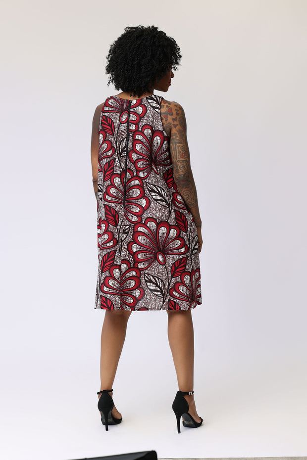 Moshe African Print Dress