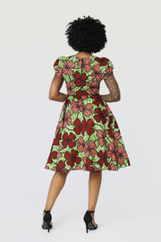Fifi African Print Dress