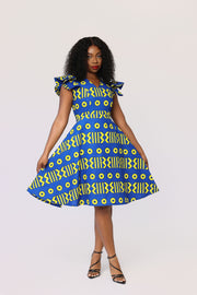 Awelewa  African Print Dress