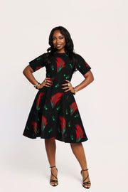 Ogba African Print Dress