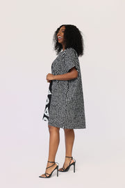 Nola African Print Dress