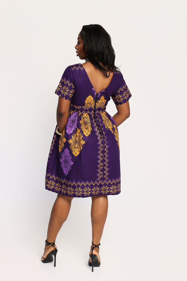 Kasope  African Print Dress