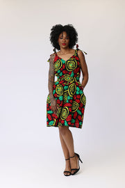 Ayaba African Print Dress