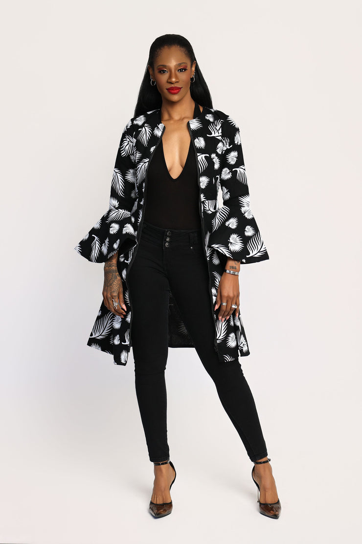 Ikogosi African Print Jacket Dress