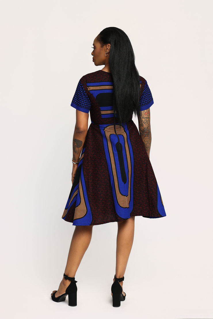 Kunmi African Print Dress