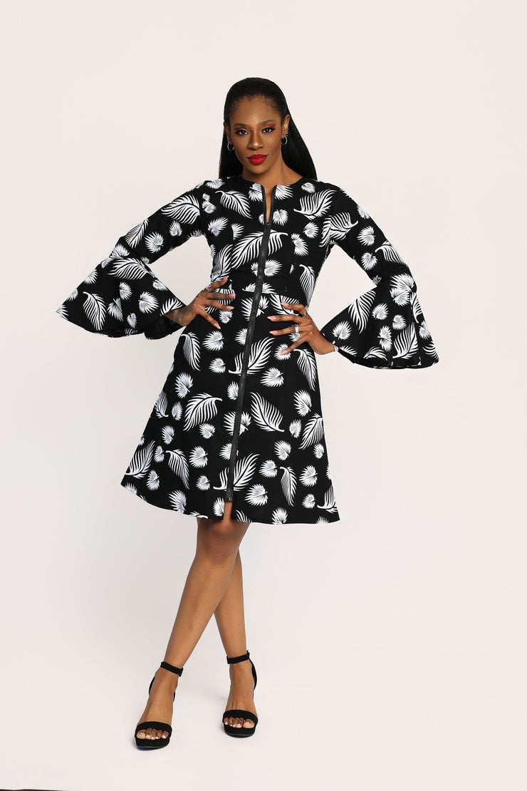 Ikogosi African Print Jacket Dress