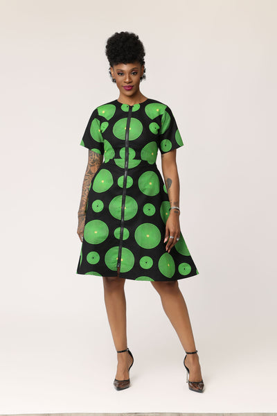 Shona African Print Dress