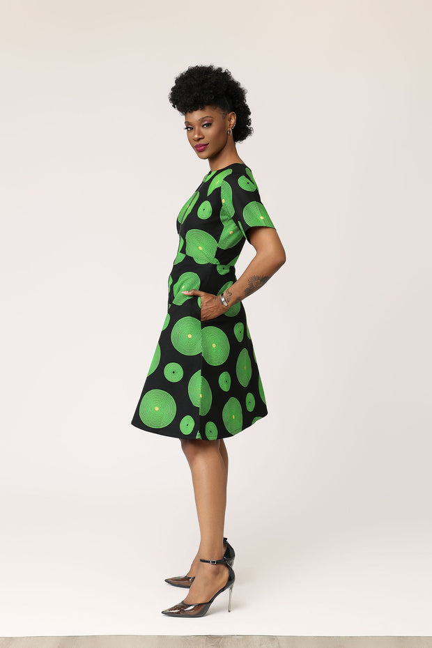 Shona African Print Dress