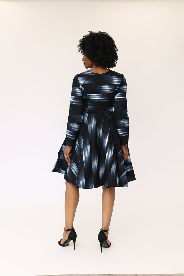Alaso African Print Jacket Dress