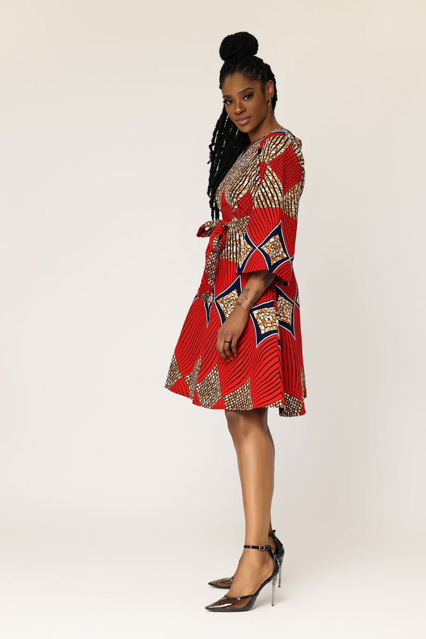 Taye African Print Dress (PRE-ORDER)