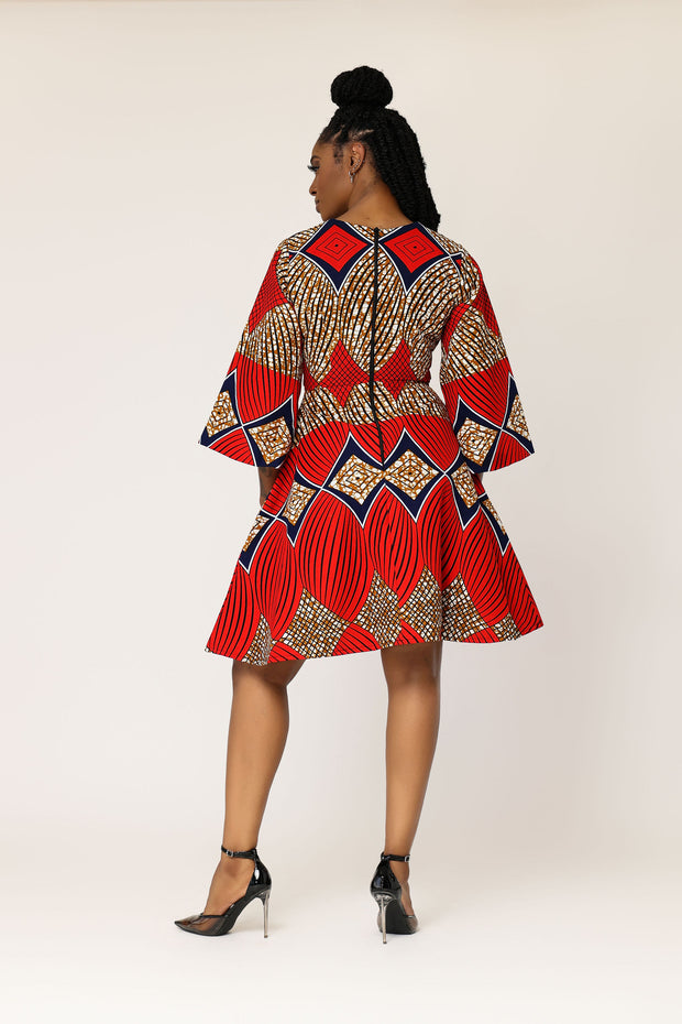 Taye African Print Dress (PRE-ORDER)