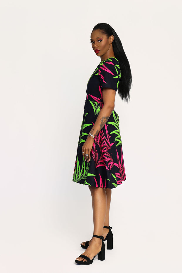 Ilana African Print Dress