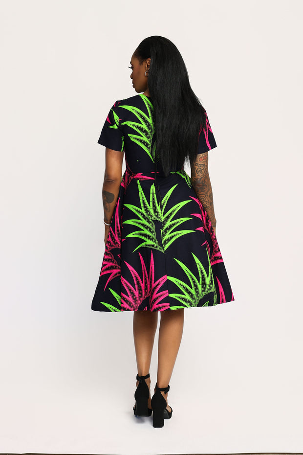 Ilana African Print Dress