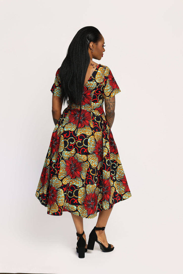 Gbemi African Print Dress