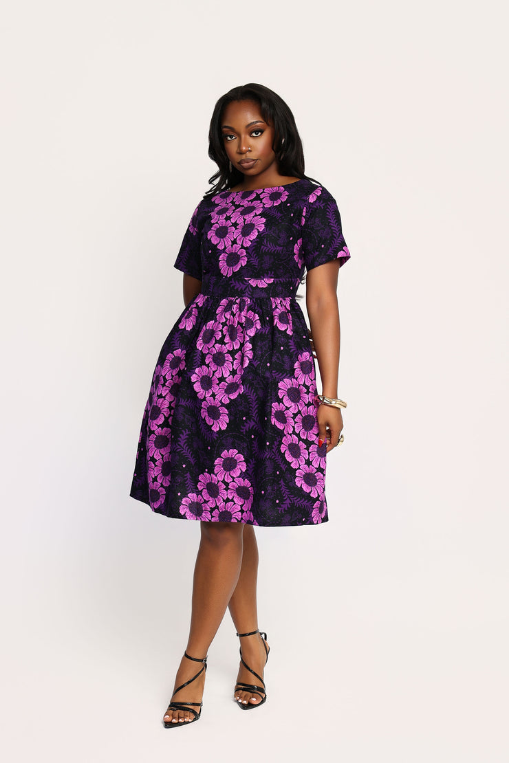 Famimora African Print Dress