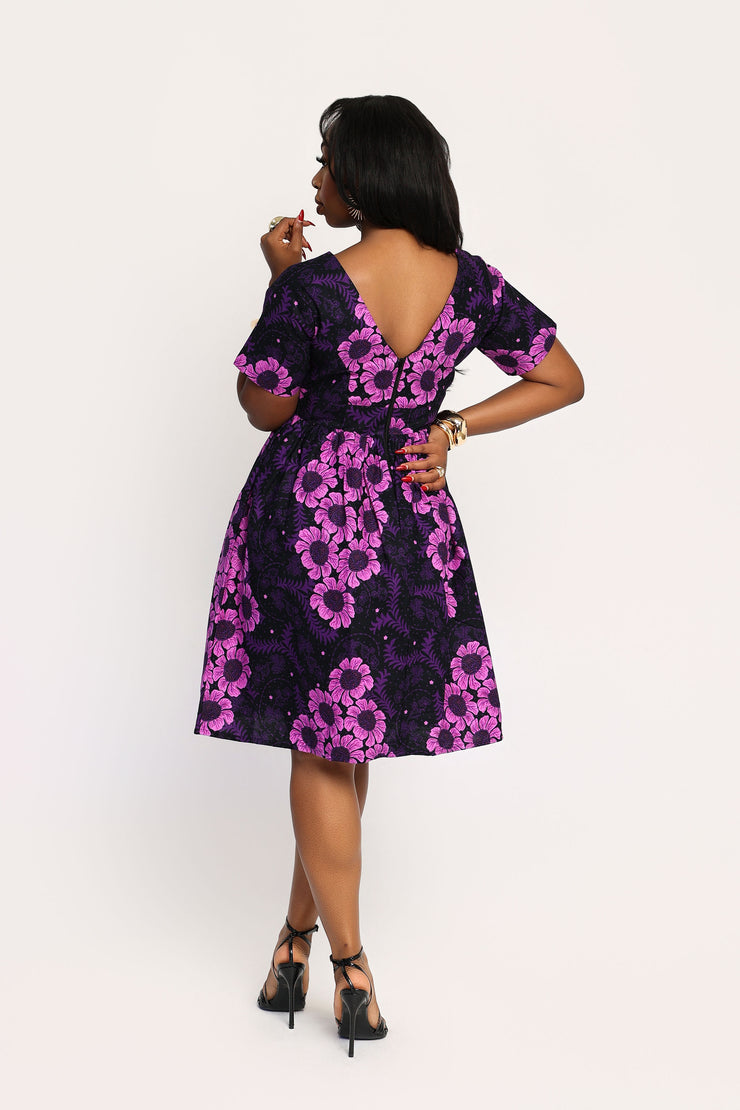 Famimora African Print Dress