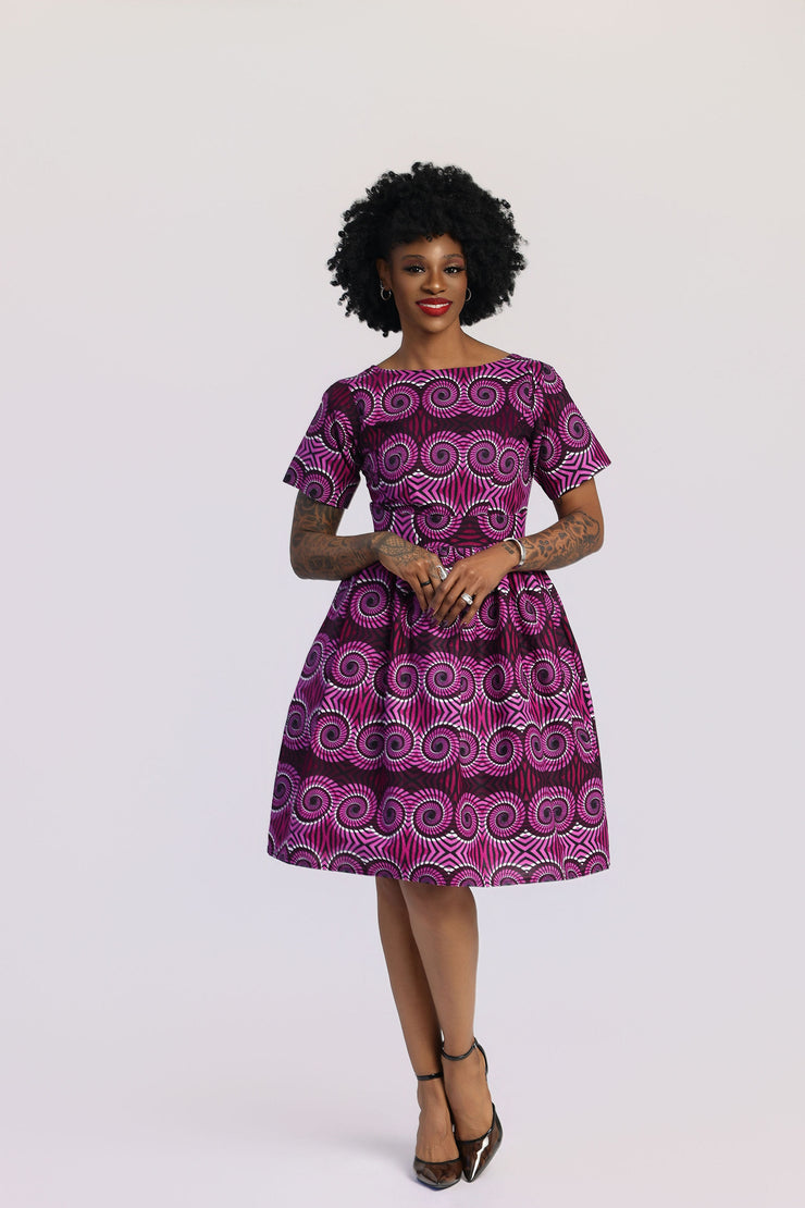 Alubosa African Print Dress 3X