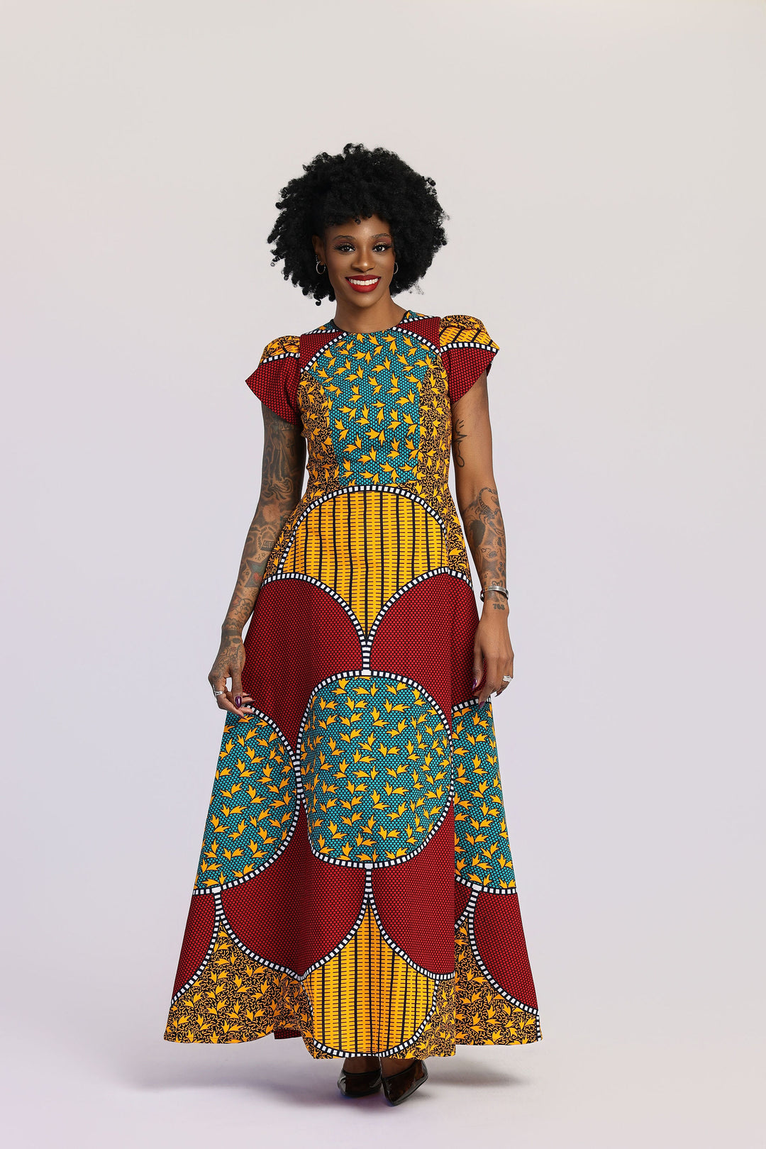 African Print and Embroidered Dresses For Women Ray Darten African Print and Embroidered Dresses For Women Ray Darten