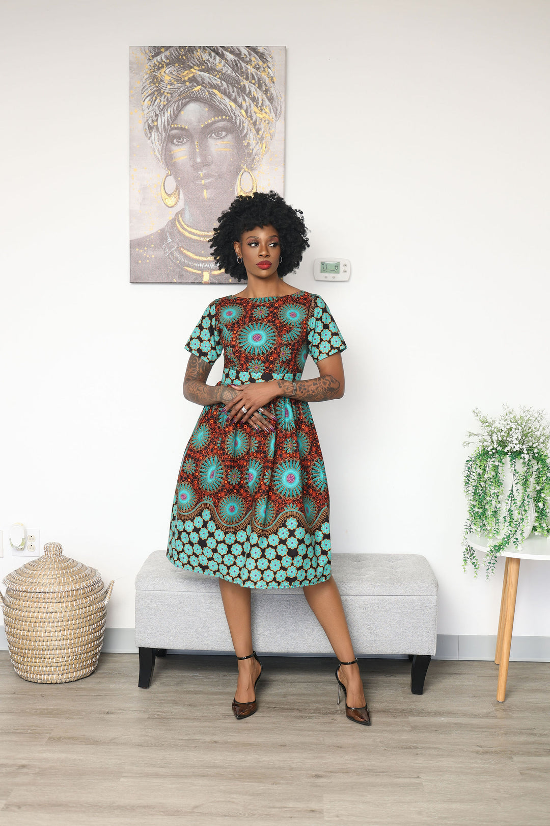 African Print and Embroidered Dresses For Women Tagged "Purple" Ray Darten African Print and Embroidered Dresses For Women Tagged "Purple" Ray Darten