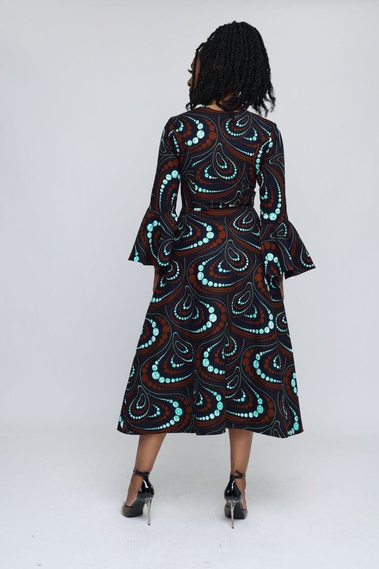 Zainab African Print Jacket Dress