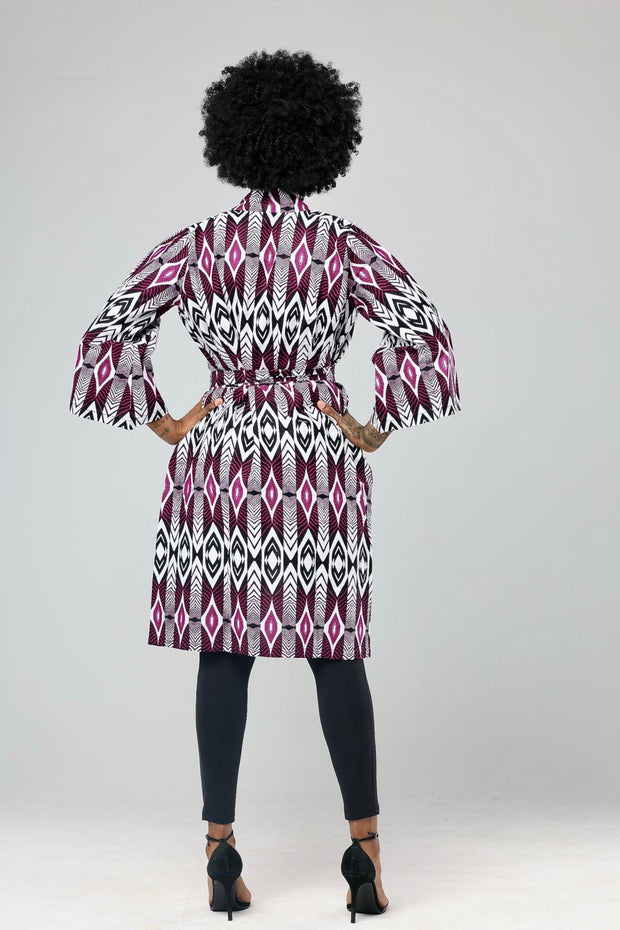 Modele African Print Kimono & Pants Set - Ray Darten