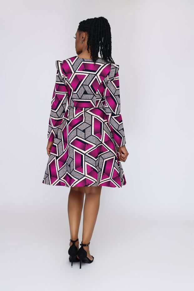 Coker Women’s African Print Jacket Dress - Ray Darten