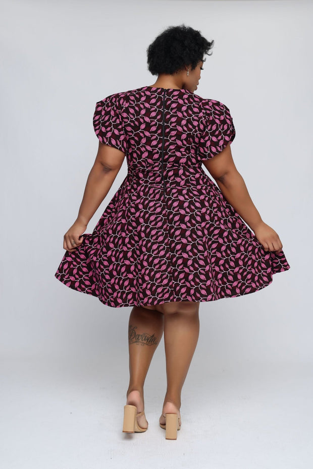 Deola African Print Dress - Ray Darten