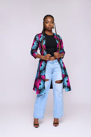 Ayanfe African Print Jacket Dress - Ray Darten