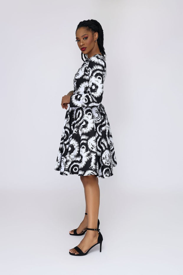 Owiwi African Print Jacket Dress - Ray Darten