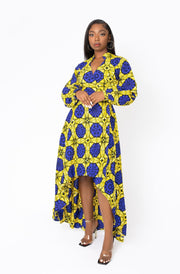 Awodola African Print Dress