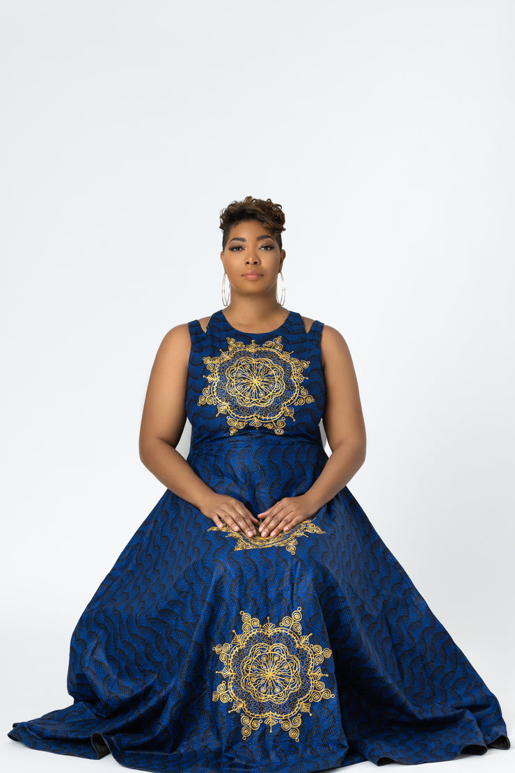 Aweni Embroidery Dress