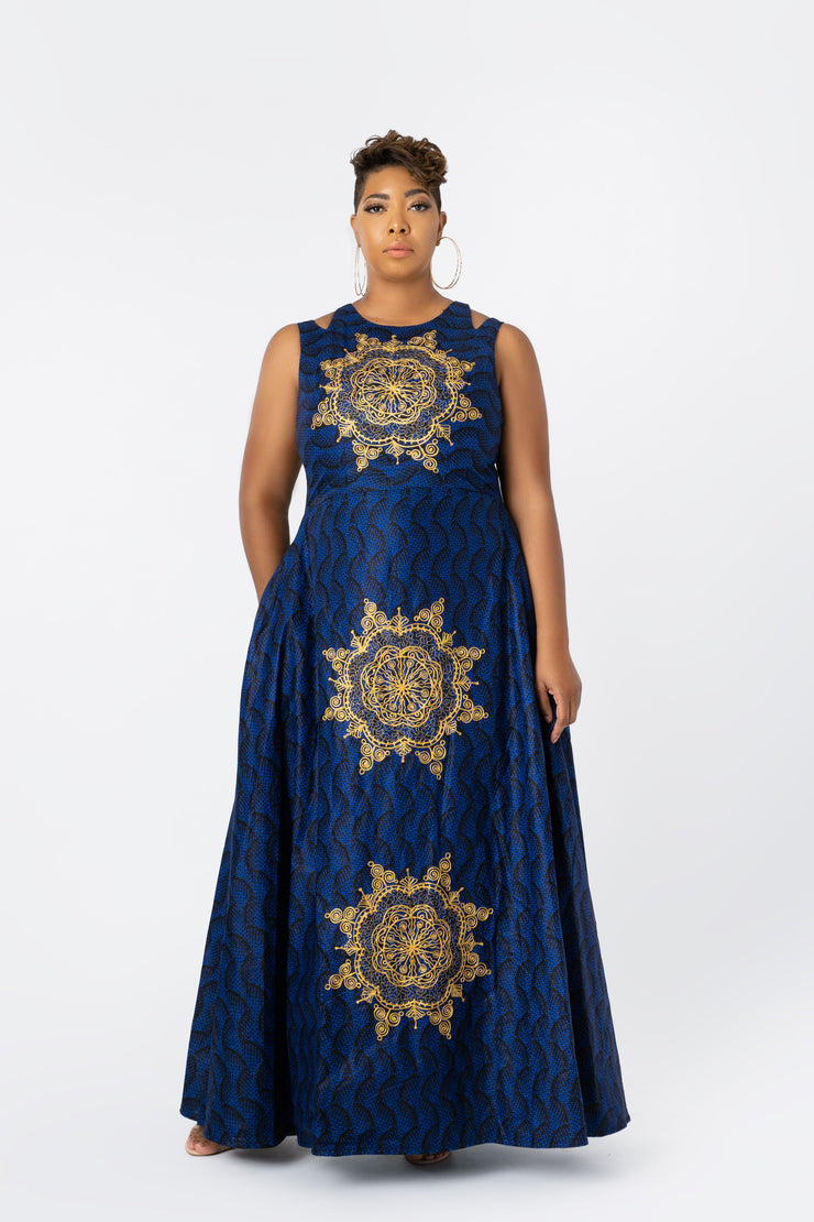 Aweni Embroidery Dress