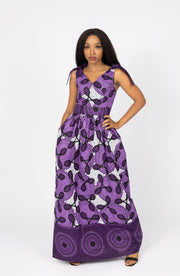 Juwonlo African Print Dress