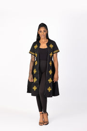 Damisi African Embroidered Jacket Dress - Ray Darten