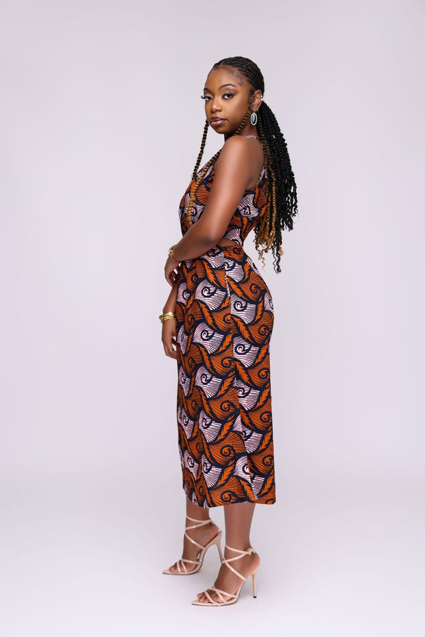 Sisi African Print Dress - Ray Darten