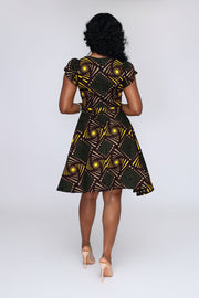 Moyosore Women’s African Print Dress - Ray Darten