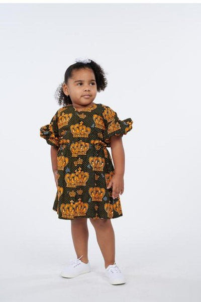 Joba African Print Dress - Kids - Ray Darten