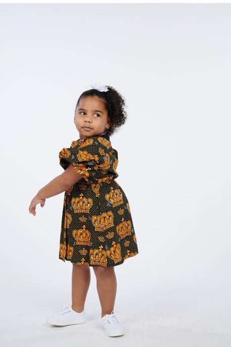 Joba African Print Dress - Kids - Ray Darten