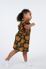 Joba African Print Dress - Kids - Ray Darten