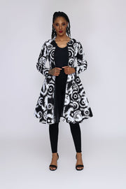 Owiwi African Print Jacket Dress - Ray Darten