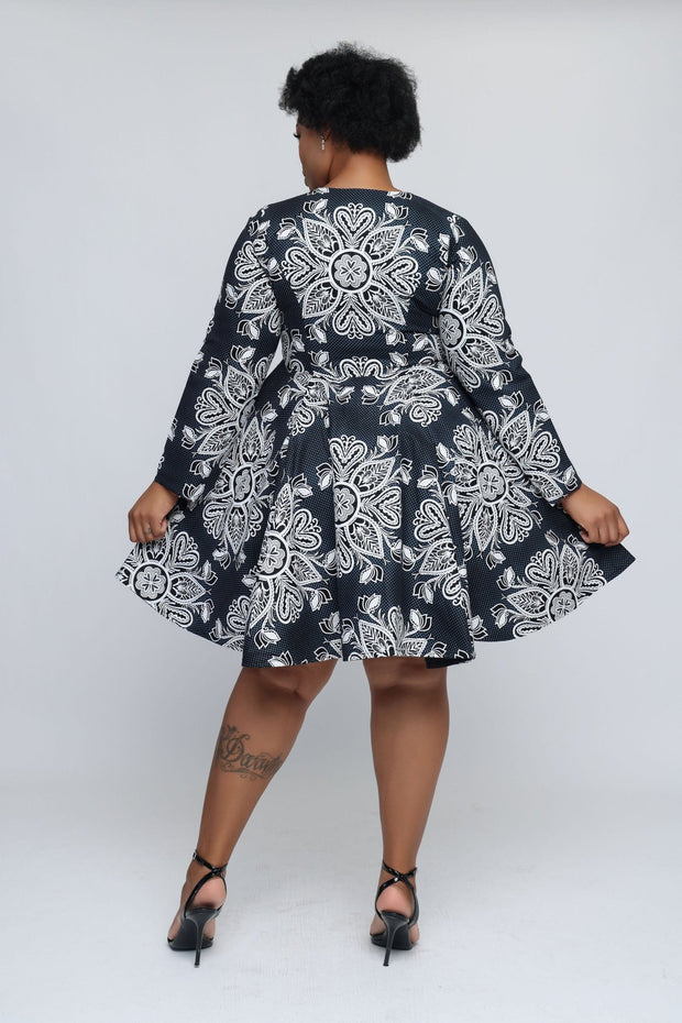 Oge African Print Jacket Dress - Ray Darten