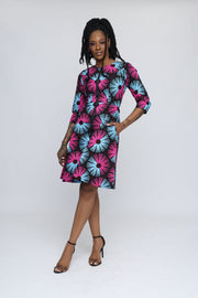 Ayanfe African Print Jacket Dress - Ray Darten