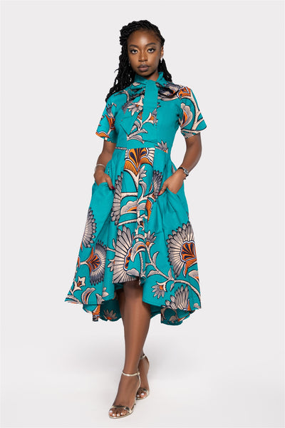 Ikate African Print Dress