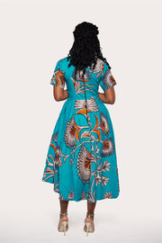 Ikate African Print Dress