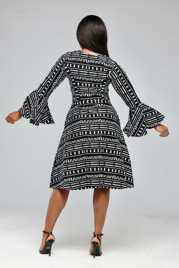 Shoki African Print Jacket Dress - Ray Darten