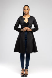 Nifemi Black Jacket Dress - Ray Darten