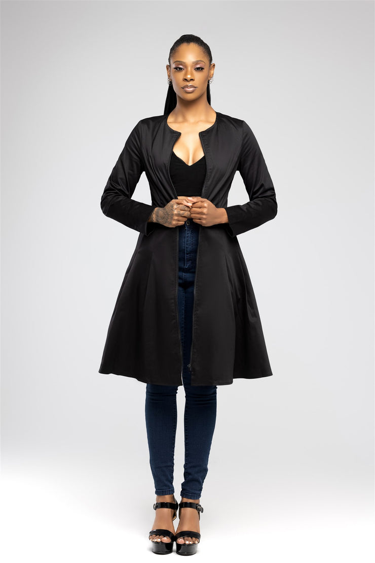 Nifemi Black Jacket Dress – Ray Darten